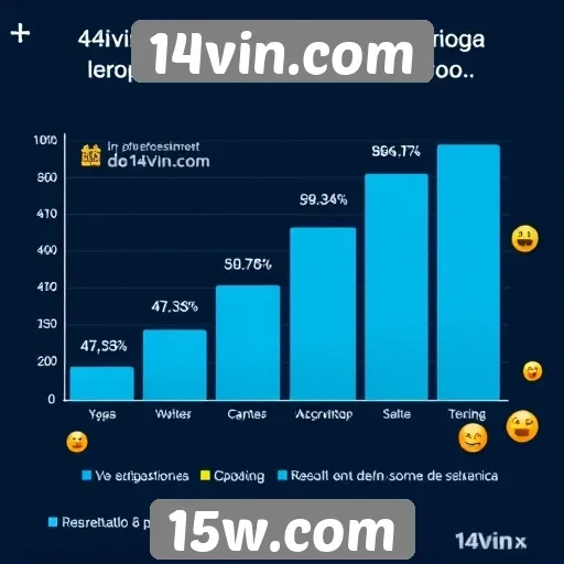 Estatísticas de crescimento do 14vin.com no setor de jogos