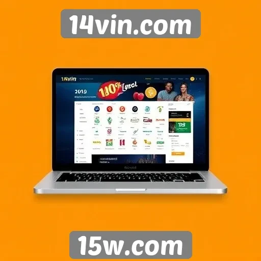 Análise da interface de usuário do 14vin.com